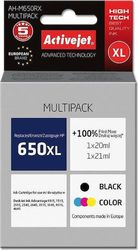 activejet ah m650rx melani symbato me hp 650 cz101ae cz102ae premium 1 x 20 ml 1 x 21 ml black color photo activejet ah m650rx melani symbato me hp 650 cz101ae cz102ae premium 1 x 20 ml 1 x 21 ml black color photo