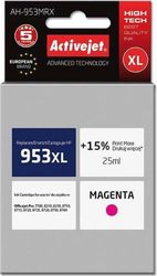 activejet ah 953mrx melani symbato me hp 953xl f6u17ae premium 25 ml magenta photo