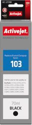 activejet ae 103bk melani epson 103 c13t00s14a 70 ml 4500 black photo