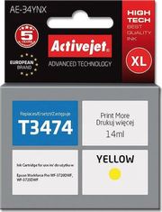 activejet ae 34ynx melani symbato me epson 34xl t3474 14 ml yellow photo