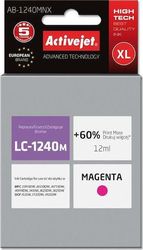 activejet ab 1240mnx melani symbato me brother lc1240m 1220m 12 ml magenta photo