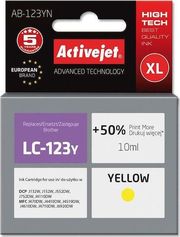 activejet ab 123yn melani symbato me brother lc123y 121y 10 ml yellow photo