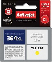activejet ah 364ycx melani symbato me hp 364xl cb325ee premium 12 ml yellow photo