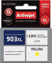activejet ah 903yrx melani symbato me hp 903xl t6m11ae premium 12 ml yellow photo
