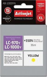 activejet ab 1000yn melani symbato me brother lc1000 lc970y 36 ml yellow photo