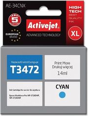 activejet ae 34cnx melani symbato me epson 34xl t3472 14 ml cyan photo