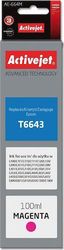 activejet ae 664m melani symbato me epson t6643 100 ml magenta photo