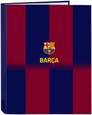 safta fc barcelona folio cardboard 4 rings binder photo