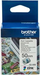 brother cz 1005 label roll white 50mm me oem cz 1005 photo