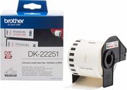 brother ptouch label red black on white152m x 62mm me oem dk22251 photo