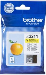 brother melani inkjet lc 3211y yellow me oem lc 3211y photo