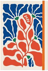 imerologio 2026 imerisio me lastixo skliro exofyllo a floro a 14x21 photo