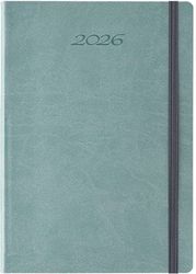 imerologio 2026 imerisio me lastixo eyk exofyllo dermatini d koloro 14x21 photo