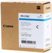 gnisio melani canon pigment tank pfi 310 cyan 330 ml me oem 2360c001 photo