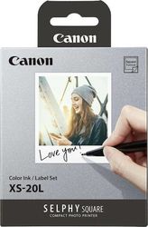 canon xs 20l colour ink paper set 20prints me oem 4119c002 photo