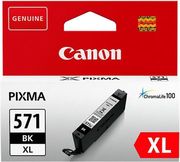 canon melani inkjet cli 571bk xl black me oem 0331c004 photo
