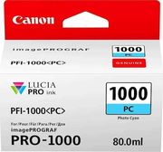 canon melani inkjet pfi1000pc photo cyan me oem 0550c001 photo