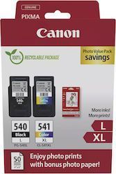 canon melani inkjet pg 540l cl 541xl phvalue pack me oem 5224b012 photo