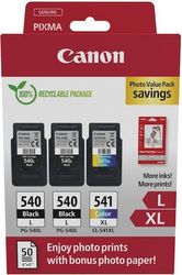 canon melani inkjet pg 540lx2 cl 541xl phvalue pack me oem 5224b015 photo