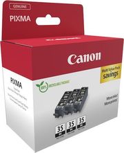 canon melani inkjet pgi 35 black 3 pack value pack me oem 1509b028 photo
