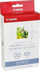 canon fotografiko xarti kc 18is 54x86 gia ektypotes inkjet 18 fylla me oem 7429b001 photo