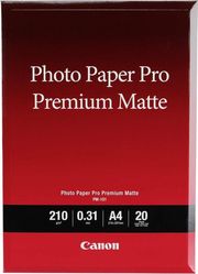 canon fotografiko xarti premium matte a4 210 g m 20 fylla me oem 8657b005 photo
