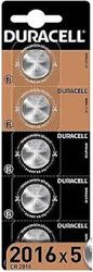 duracell lithium button battery dl2016 cr2016 3v 5 pcs photo