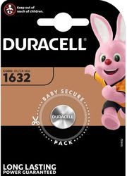 duracell lithium battery cr1632 3v 1pc photo