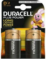 duracell alkaline plus battery lr20 d 2pcs photo