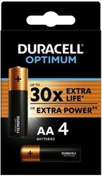 duracell alkaline battery optimum lr6 aa 15v 4pcs photo