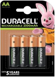 duracell rechargeable battery r6 aa 2500mah nimh 4pcs photo