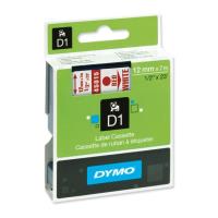 dymo etiketes d1 12mm red white 45015 s0720550 photo