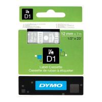 dymo xartotainia gia etiketografo d1 12 mm x 7 m white transparent 45020 s0720600 photo