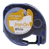 dymo etiketes letratag iron on tape white 12mm x 2 m 18768 s0718840 photo