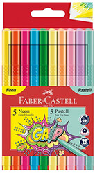 faber castell felt tip pens grip 10tem photo