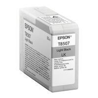 gnisio melani epson t8507 light black me oem c13t850700 photo