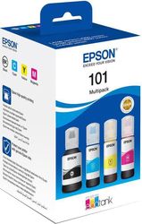 epson 101 4 inkjet printer cartridges multipack ycmb me oem c13t03v64a photo