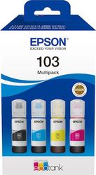 epson 103 4 inkjet printer cartridges multipack ycmb me oem c13t00s64a photo