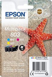 epson melani inkjet 603 multipack 3 color me oem c13t03u54010 photo