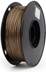 gembird 3dp pla 175 02 gl pla plus filament gold metal color 175 mm 1 kg photo