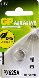 alkaline battery gp lr9 625u 15v for glucometers and remote controls photo