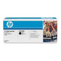 gnisio hewlett packard black toner me oem ce740a photo