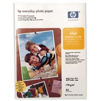gnisio xarti hewlett packard a4 everyday photo glossy paper 25 fylla me oem q5451a photo
