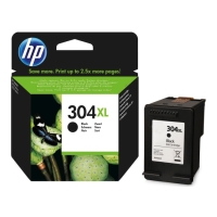 gnisio melani hewlett packard no 304xl black oem n9k08ae photo