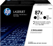 gnisio hewlett packard toner 87xd black high capacity twinpack me oem cf287xd photo