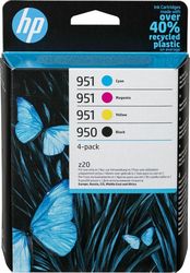 hp melani inkjet 950 951 4 pack black cmy me oem 6zc65ae photo