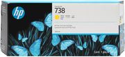 hp melani inkjet no738 300 ml yellow designjet me oem 676m8a photo