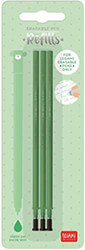 legami refep0007 refill erasable pen green pack 3 pcs photo