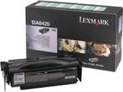 gnisio toner lexmark mayro black me oem 12a8420 photo