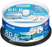 maxell blu ray bd r 4x 25 gb full face printable cakebox 25pcs photo